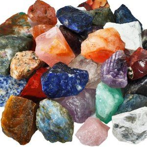 Free People Natural Raw Crystals Assorted Stones
